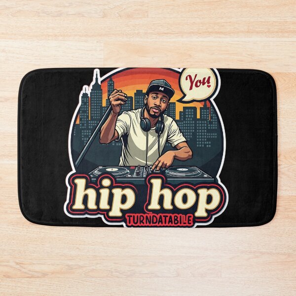 Artikelvorschau, Vinyl Scratch Boom Bap Hip Hop DJ Kunst entworfen und verkauft von RadDeck.