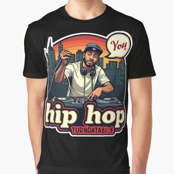 Item preview, Vinyl Scratch Boom Bap Hip Hop DJ Art designed and sold by RadDeck.
