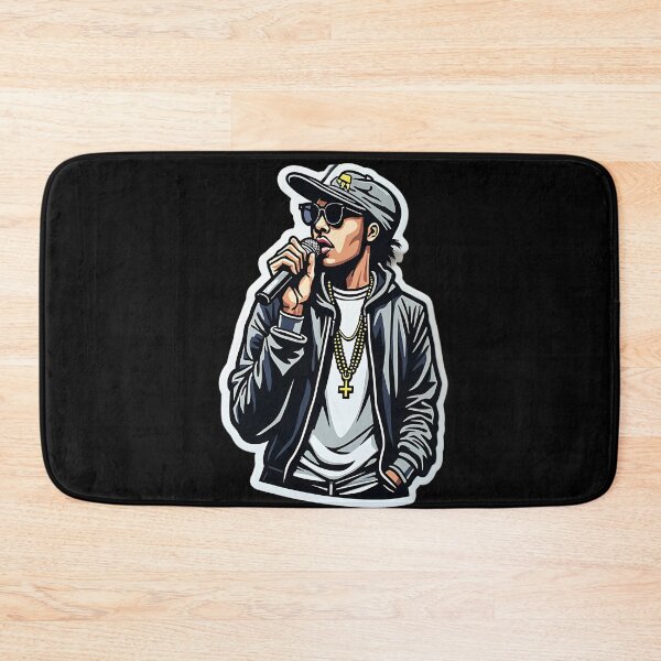 Item preview, No Mic No Life Hip Hop Freestyle Rap Art designed and sold by RadDeck.