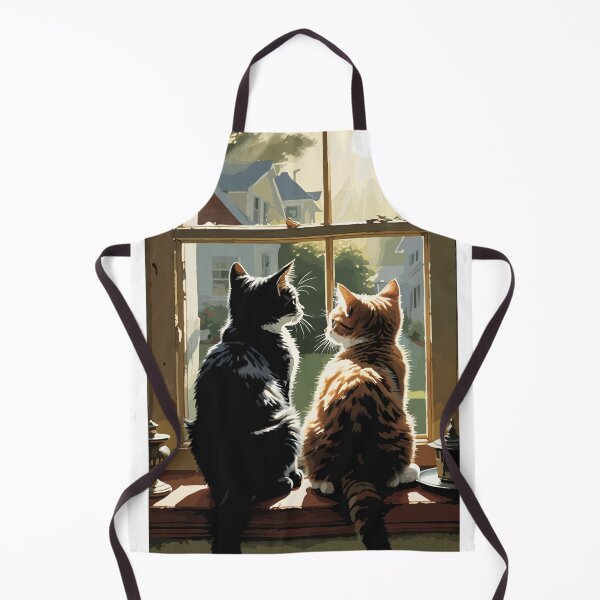 Item preview, A cute little cat is waiting for its owner to return. designed and sold by Whose-sweat.