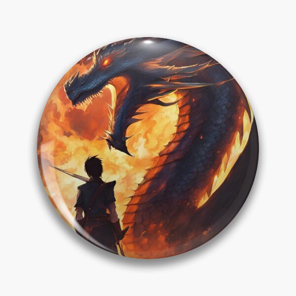 Item preview, Dragon's Breath Duel: Focuses on the action and fiery element. designed and sold by 9blueart.