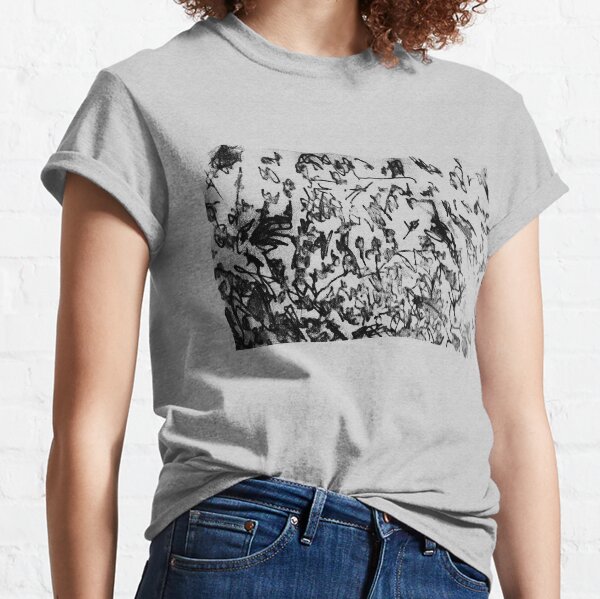 Océane Scribble Black Classic T-Shirt