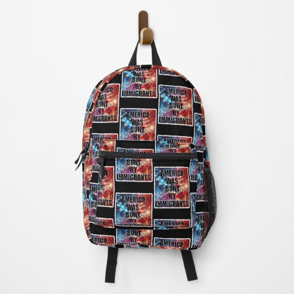 Item preview, America Was Built by Immigrants, Immigration Patriotic And Support   designed and sold by Creat-Des.