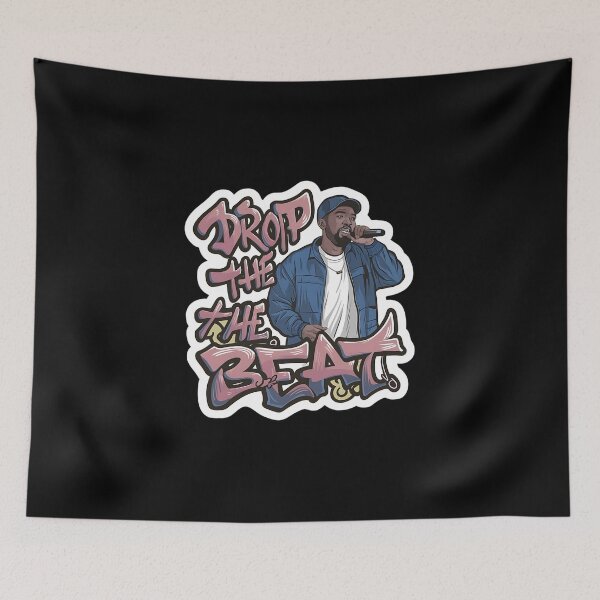 Item preview, Microphone Master Hip Hop MC Art designed and sold by RadDeck.