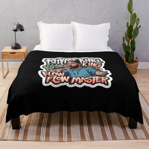 Item preview, Freestyle Battle King Hip Hop Rap Art designed and sold by RadDeck.