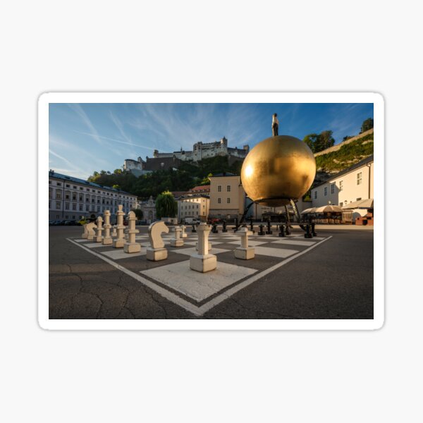 Item preview, The Sphaera and Chessboard in Salzburg Old Town designed and sold by WorldScenery.