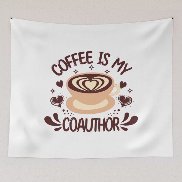 Item preview, Coffee Is My Coauthor | Journal Article Writing | Academic Publishing | Funny Faculty Gift | Funny Professor Gift designed and sold by jadedscientist.