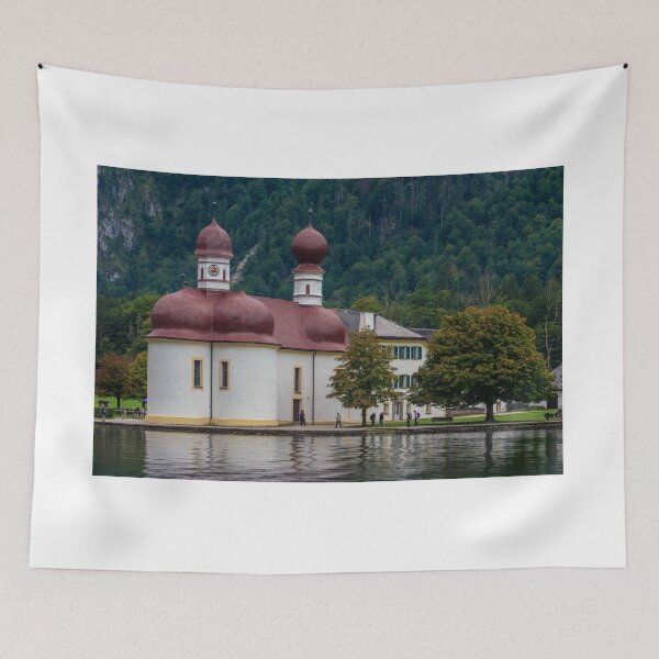 Item preview, St. Bartholomew's Church in Berchtesgaden designed and sold by WorldScenery.