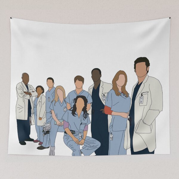Item preview, Grey’s Season 1 Cast designed and sold by coolingsummers.