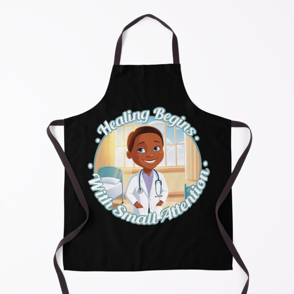 Item preview, Healing Begins with Small Attention - Cute Doctor Art designed and sold by Migiteart.