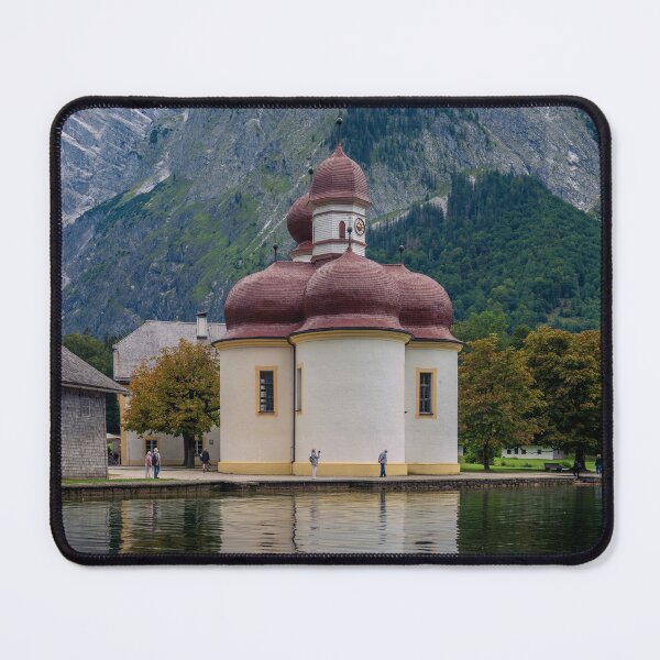 Item preview, St. Bartholomew's Church on Lake Konigssee, Germany designed and sold by WorldScenery.