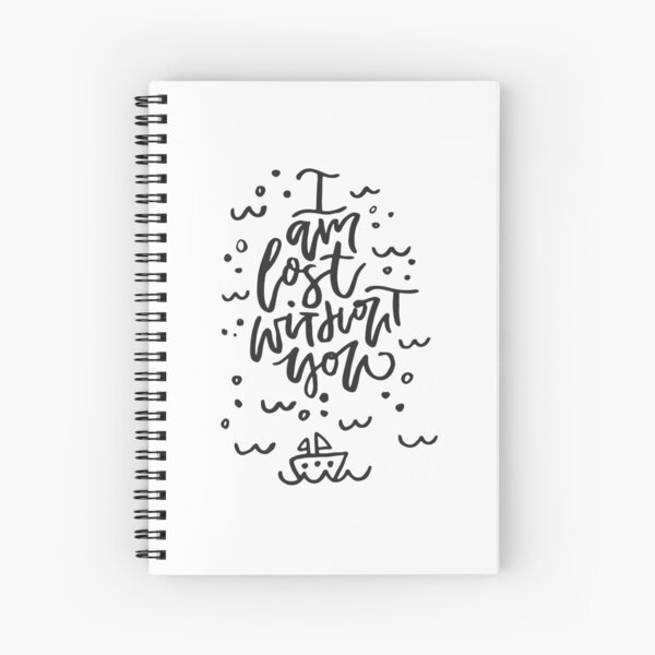 Item preview, I am lost without you designed and sold by FestivityFinds.