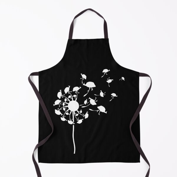 Item preview, Dandelion Guinea Fowl Flower Floral Art designed and sold by Dressed For Duty.