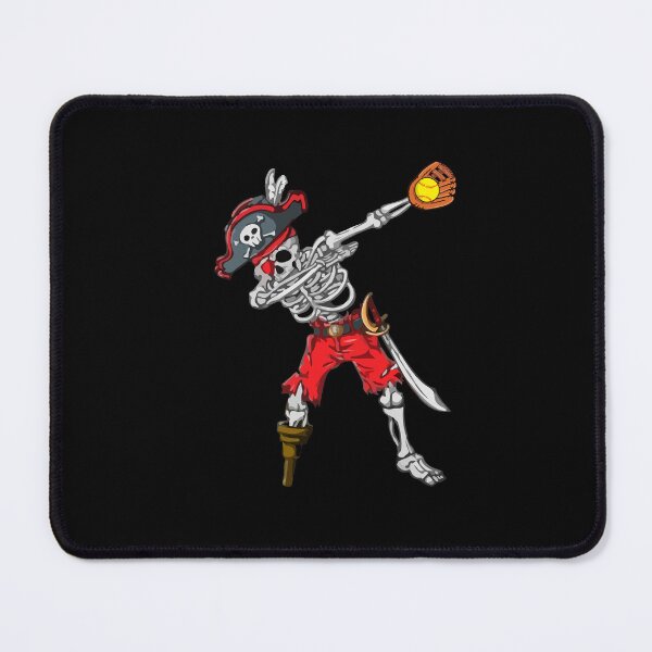 Item preview, Dabbing Skeleton Pirate Softball Ball Halloween Costume designed and sold by Dressed For  Duty.