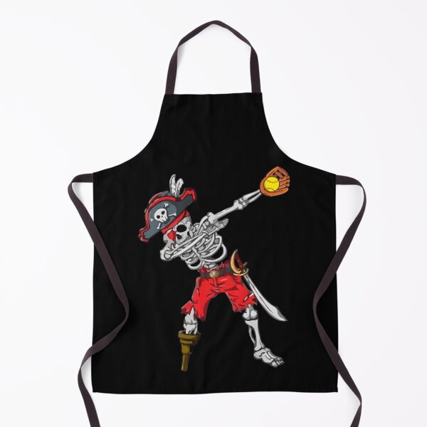 Item preview, Dabbing Skeleton Pirate Softball Ball Halloween Costume designed and sold by Dressed For Duty.