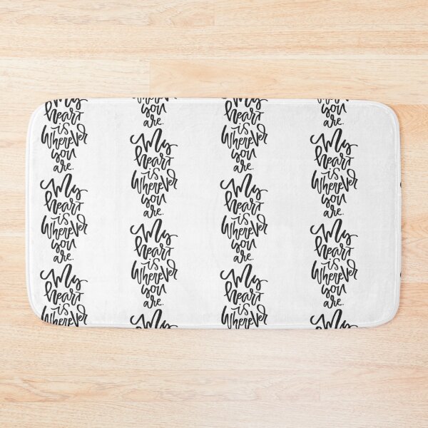 Item preview, My heart is wherever you are designed and sold by FestivityFinds.
