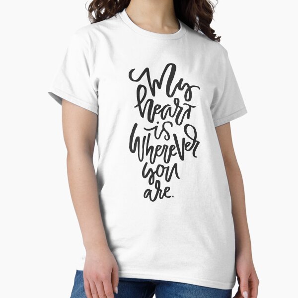 Item preview, My heart is wherever you are designed and sold by FestivityFinds.