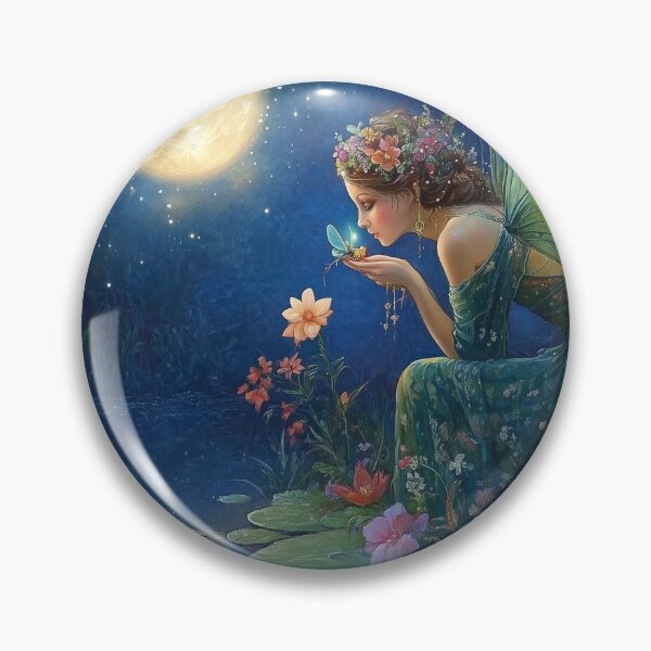 Item preview, Fairy Glen: Moonlit Water Garden designed and sold by ACuriousshoppe.