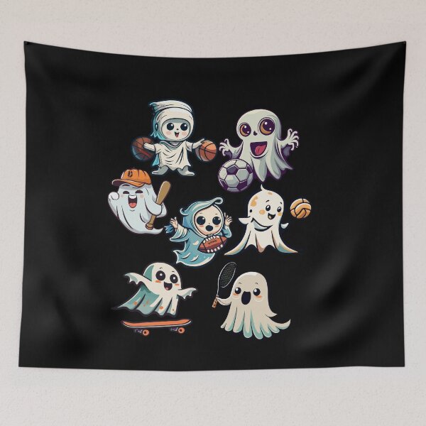 Item preview, Funny Halloween Collection of Many Cute Baby Ghosts Sports designed and sold by Dressed For  Duty.