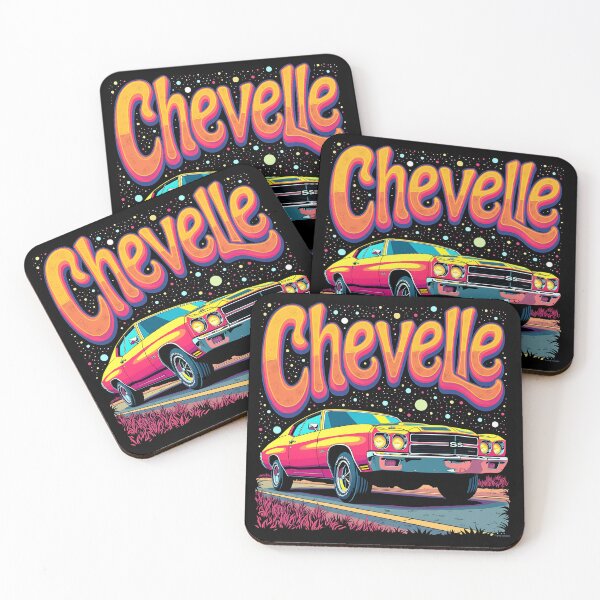 Artikelvorschau, Psychedelischer Chevelle entworfen und verkauft von Automotive Art by Greg.