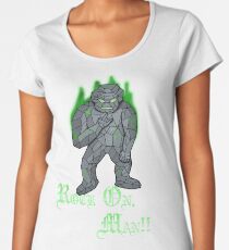 Rock On, Man!! Women's Premium T-Shirt