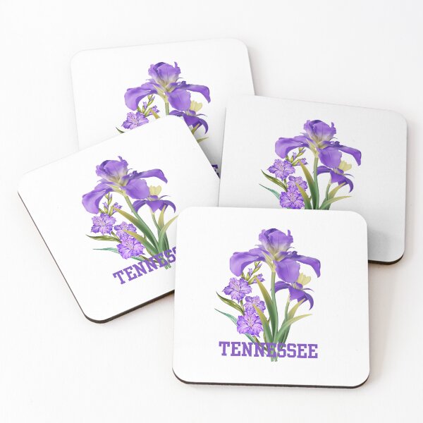 Artikelvorschau, Tennessee State Flower Iris Klassisches T-Shirt Sticker entworfen und verkauft von ThinkNature!.