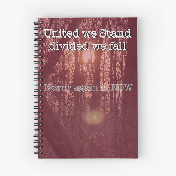 Item preview, United We Stand Divided We Fall – Inspirational Unity Quote  designed and sold by aadventures.
