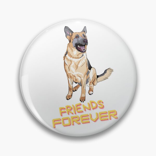 Item preview, German Shepherd "Friends Forever" Dog Lover designed and sold by Homyar.