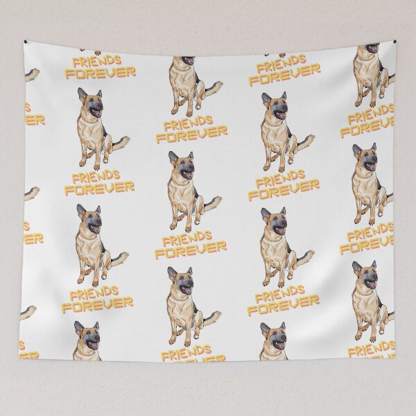 Item preview, German Shepherd "Friends Forever" Dog Lover designed and sold by Homyar.
