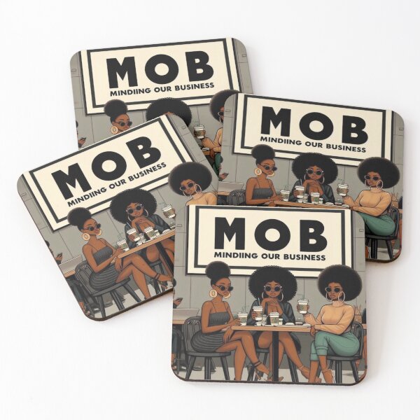 Item preview, Black Women Relaxing designed and sold by Kimmy and Zamiah Art.