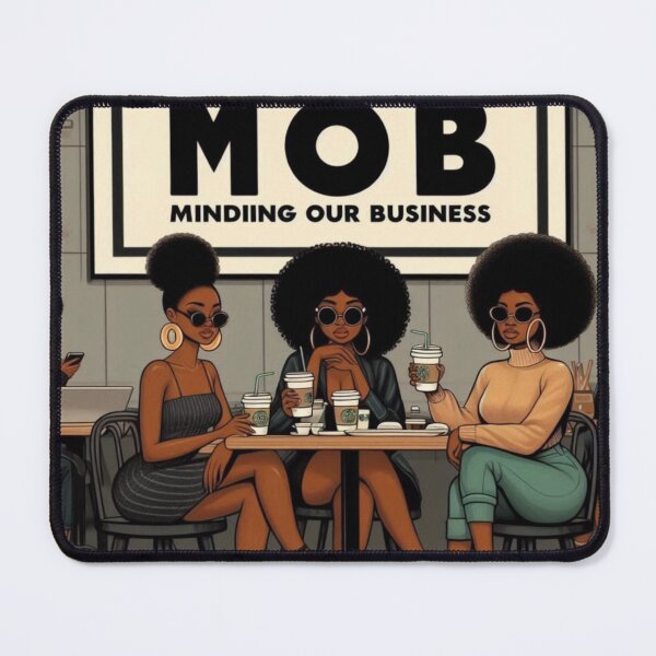 Item preview, Black Women Relaxing designed and sold by Kimmy and Zamiah Art.