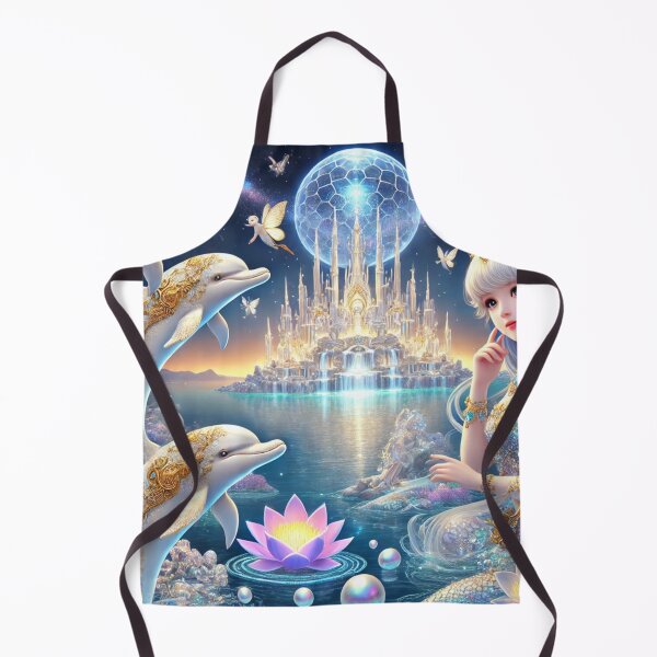 Item preview, Osirizyah_008L14P140 Mermaid and Dolphins designed and sold by OsirizyahDesign.