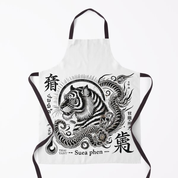 Item preview, Sak Yant Tiger – “Suea Phen” | Thai Traditional Tattoo Design designed and sold by PER-LHER.