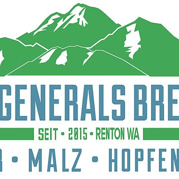 Artwork thumbnail, Rectangle Swag by Four Generals Brewing