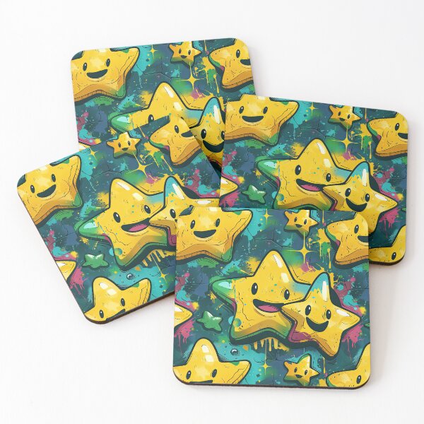 Item preview, Graffiti Star Pattern designed and sold by KiwiGrizzly.