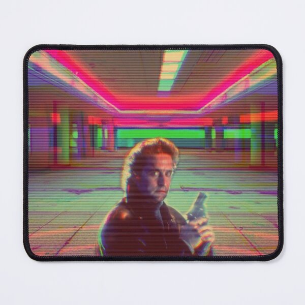 Item preview, Michael Douglas Vaporwave Tribute Dead Mall Art designed and sold by Retrovapor144.