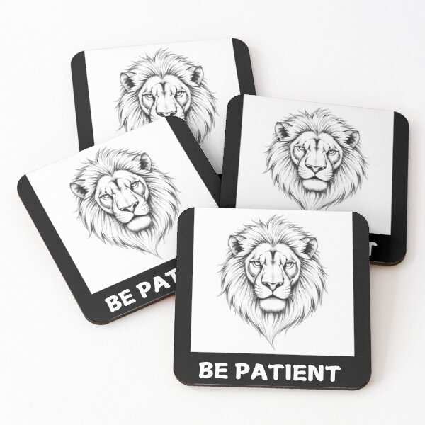 Item preview, Be Patient As A Lion designed and sold by armzysgm.