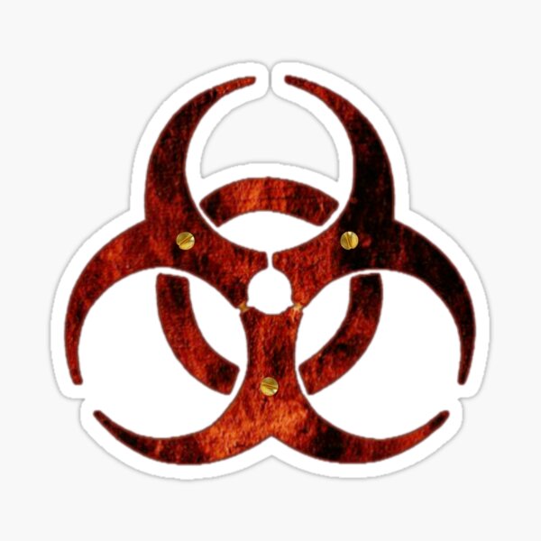 Artikel-Vorschau von Apokalypse - Biohazard-Symbol, designt und verkauft von Domel Dirty Draft.