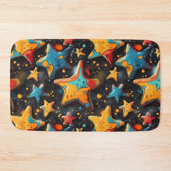 Item preview, Graffiti Star Pattern designed and sold by KiwiGrizzly.