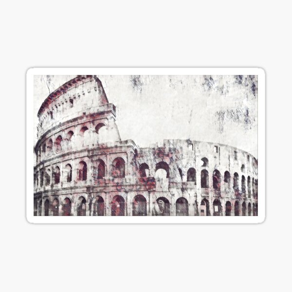 Roman Colosseum Sticker