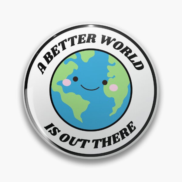 Item preview, A better world is out there  designed and sold by Saiki Kusuo.