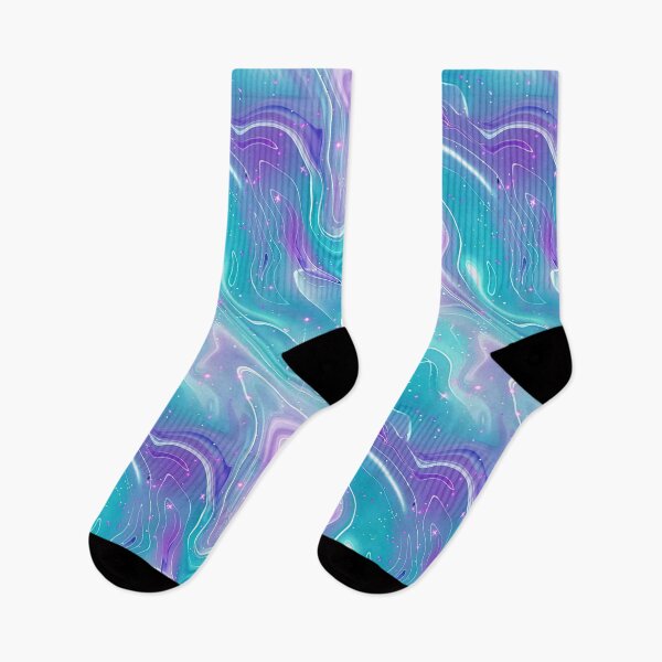 Item preview, Cosmic Lavender & Teal Pattern designed and sold by KiwiGrizzly.