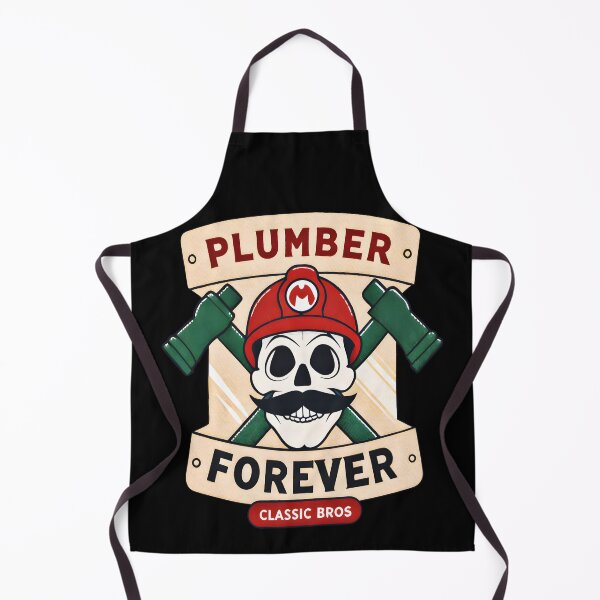 Item preview, Plumber Forever - Classic Bros Skull designed and sold by AlphaTeez.
