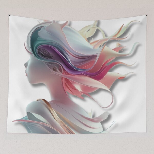 Item preview, Ethereal Silhouette of a Sigma Girl - t-shirt designed and sold by GIPR.