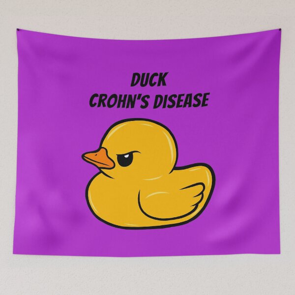 Item preview, Duck Crohn’s Disease (Yellow) designed and sold by CaitlynConnor.