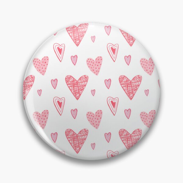 Item preview, Hand Drawn Pink Heart designed and sold by FestivityFinds.