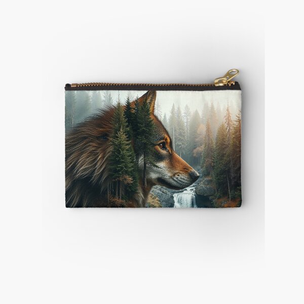 Item preview, Gray Wolf, Forest and River designed and sold by Skye Ryan-Evans.