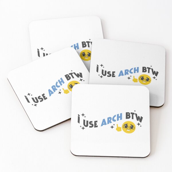 Item preview, I use Arch btw designed and sold by internyt-angyl.