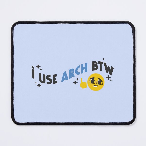 Item preview, I use Arch btw designed and sold by internyt-angyl.