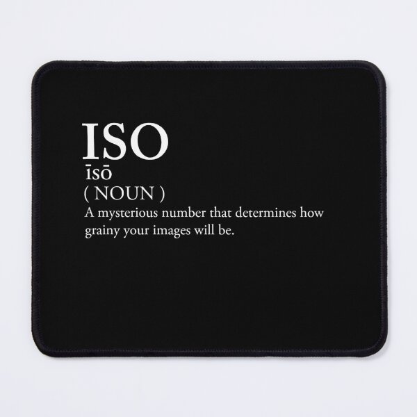 Item preview, ISO "Definition" ( White Letters ) designed and sold by TmSnapShots.